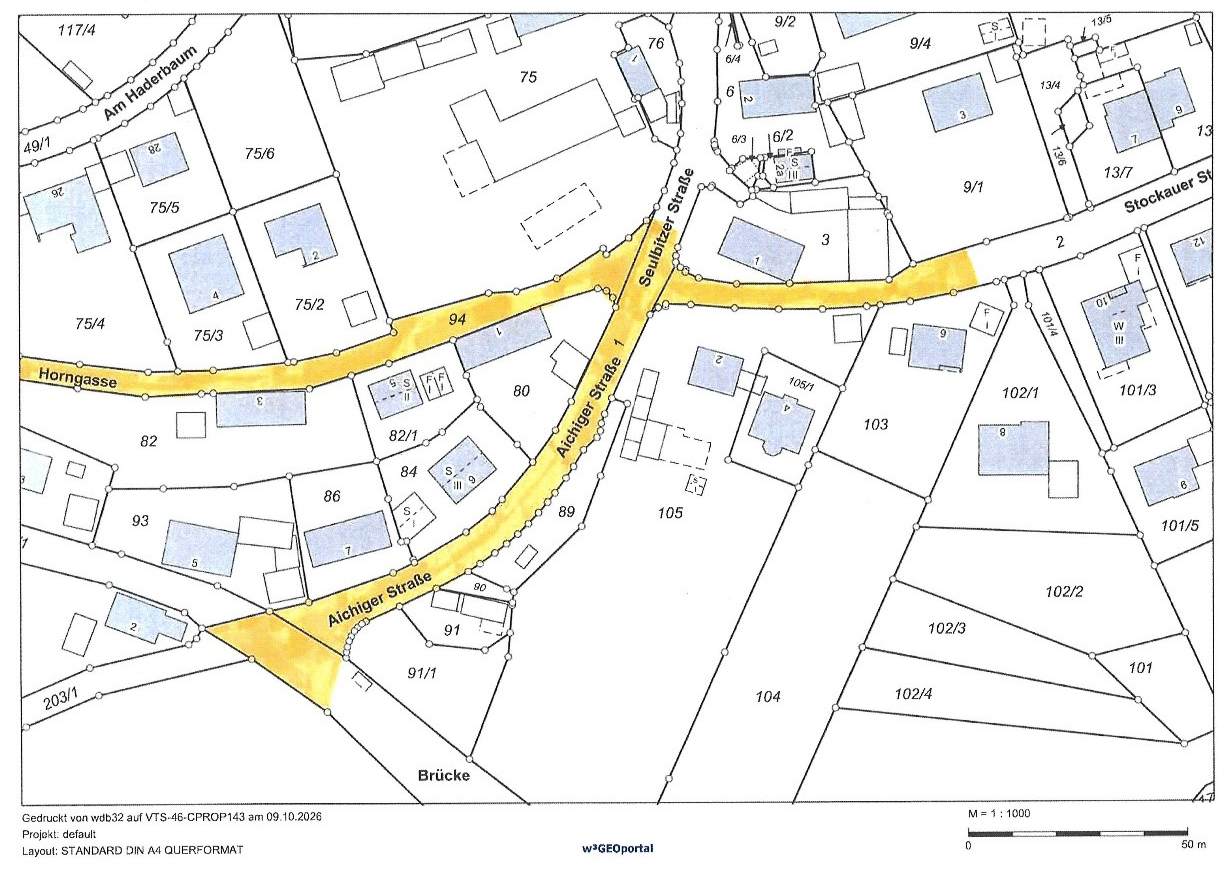 Einschränkungen wegen Kanal- und Wasserleitungsarbeiten