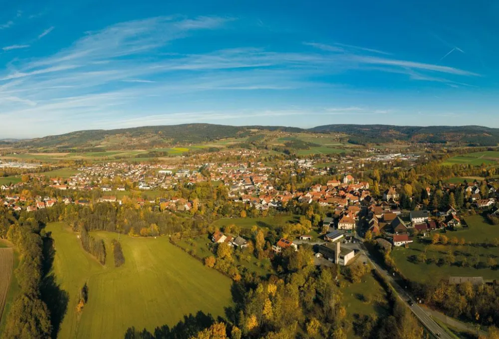 Luftaufnahme Markt Weidenberg